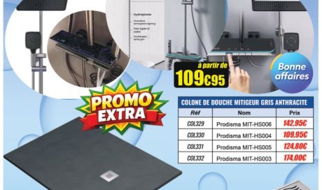 Promotions pour le mois d'avril dans votre quincaillerie au Tampon