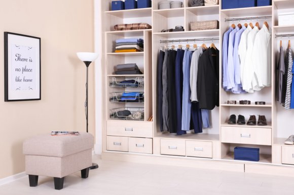 Conception et aménagement de dressing sur mesure à Saint-Louis 974