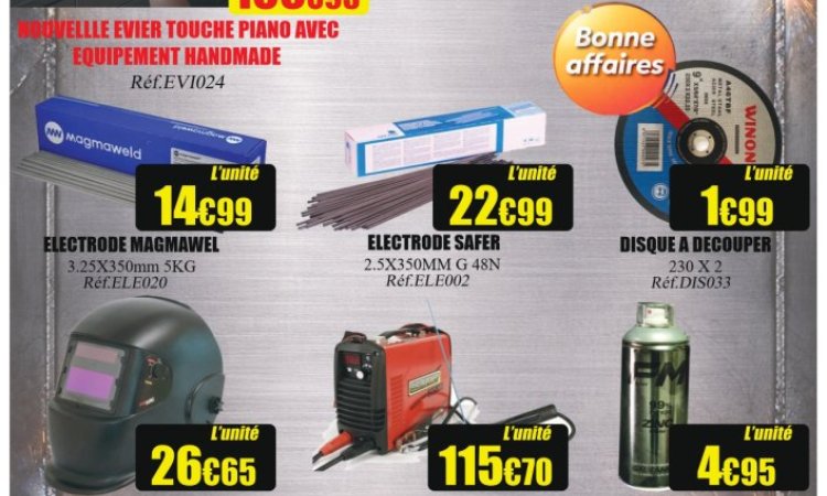 Promotions pour le mois d'avril dans votre quincaillerie au Tampon